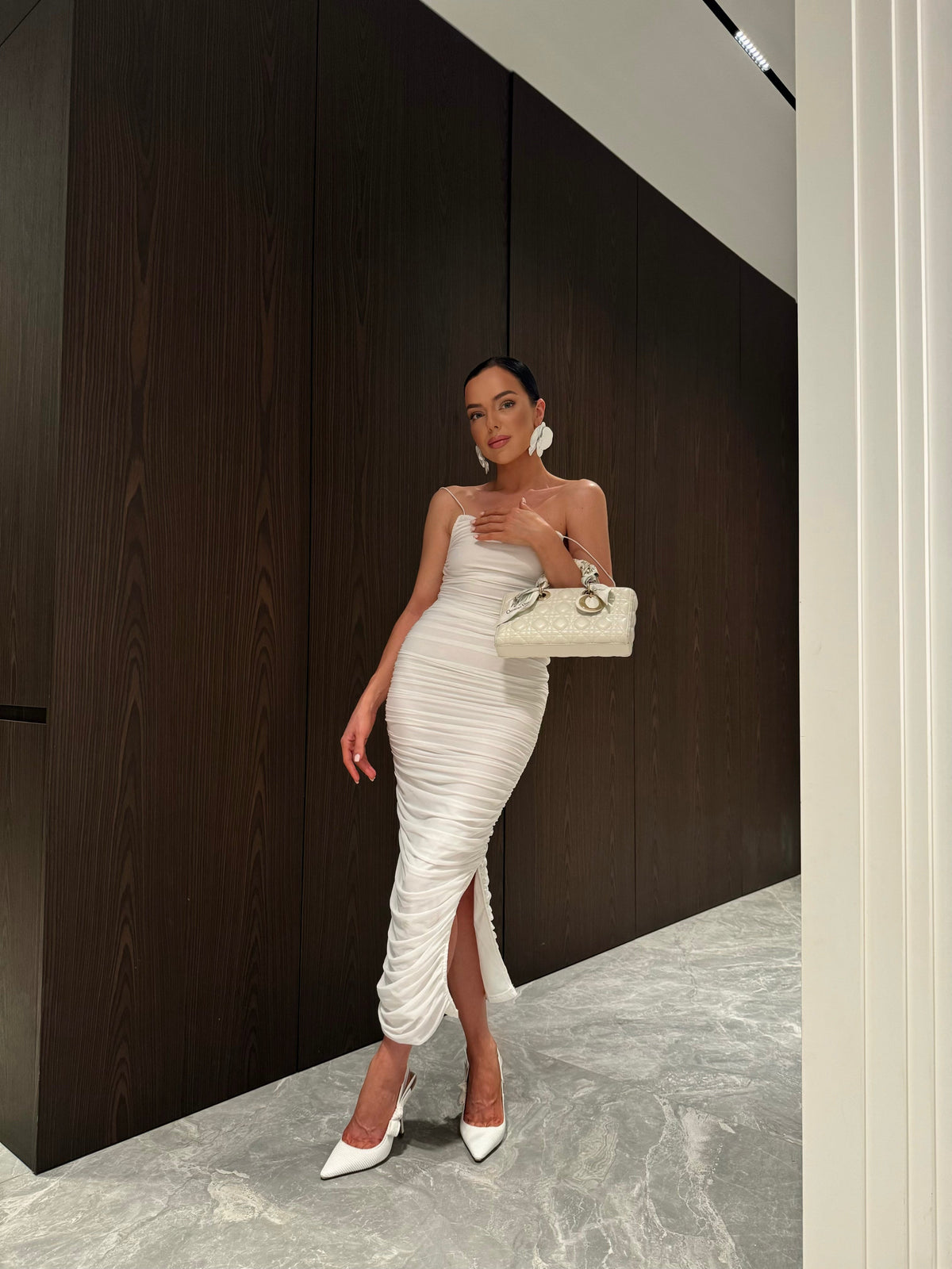 SKIN Dress in White