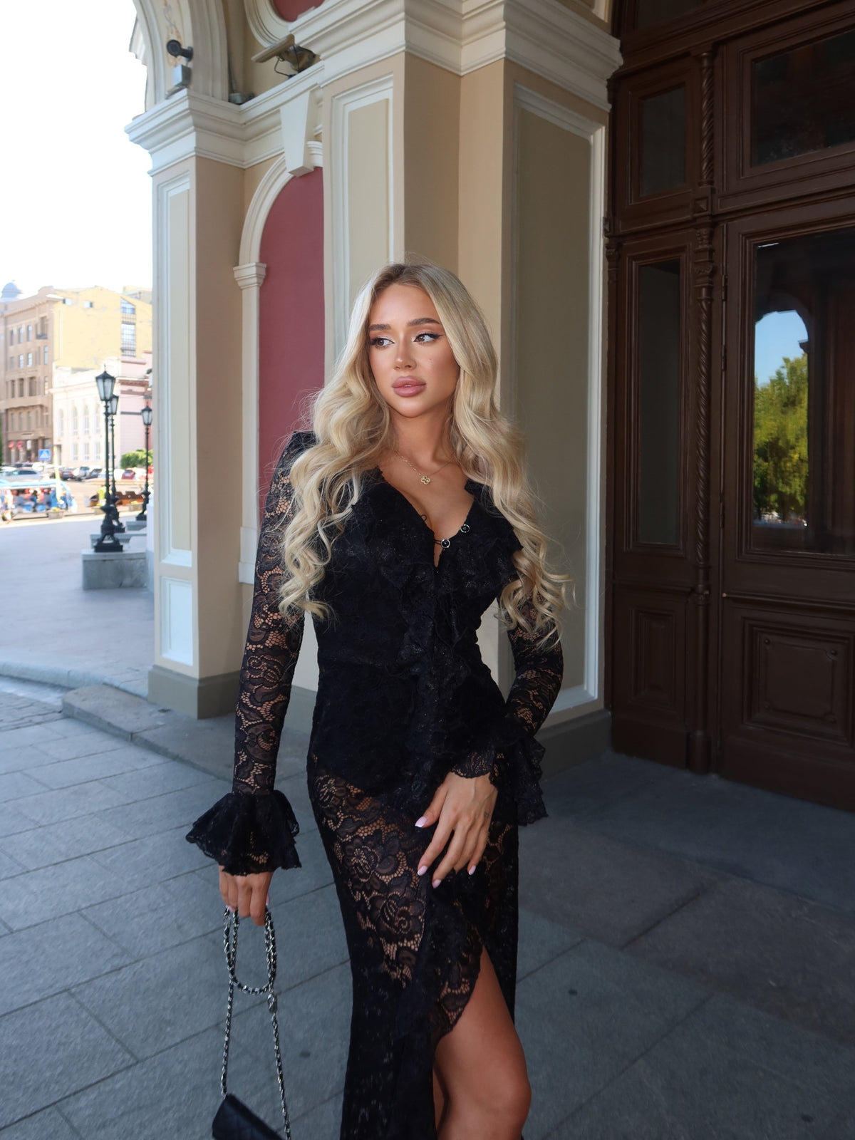 AQUATIC Dress in Black