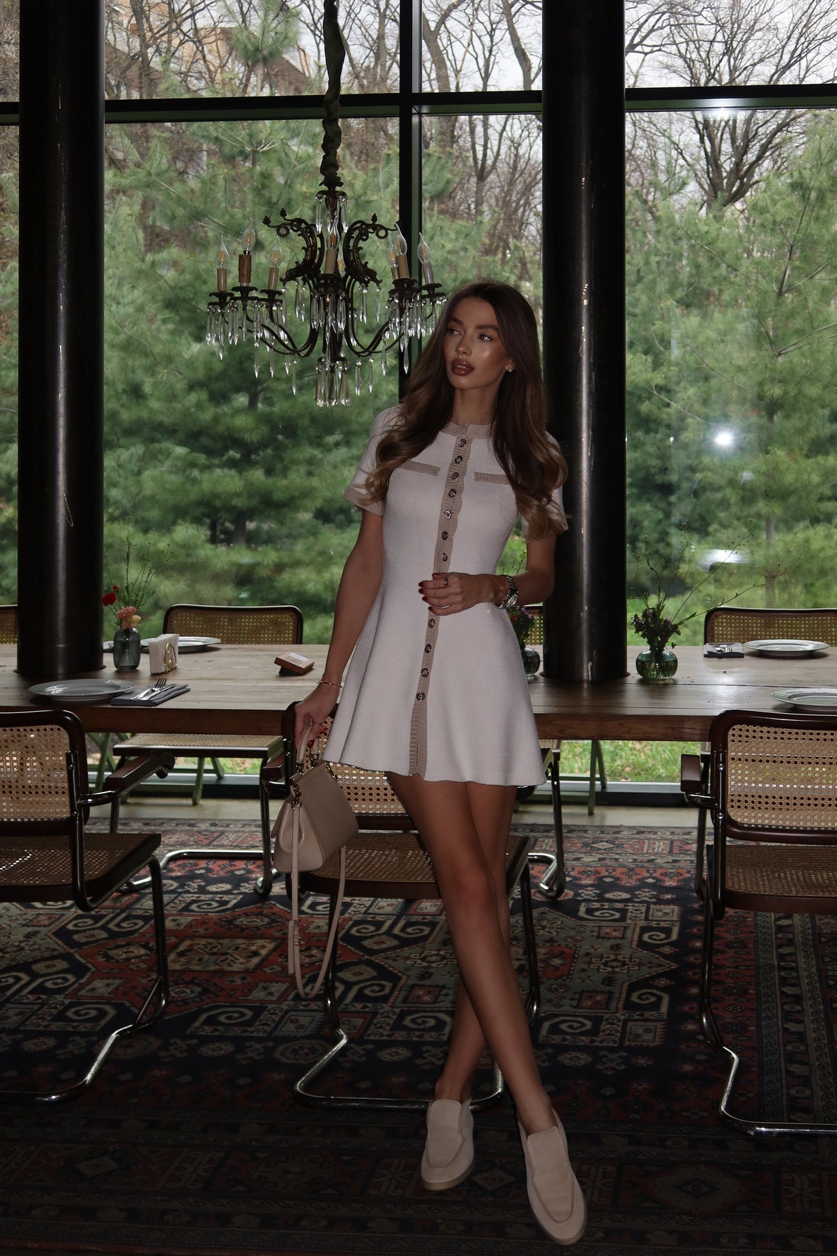 CHLOE Dress in Ivory