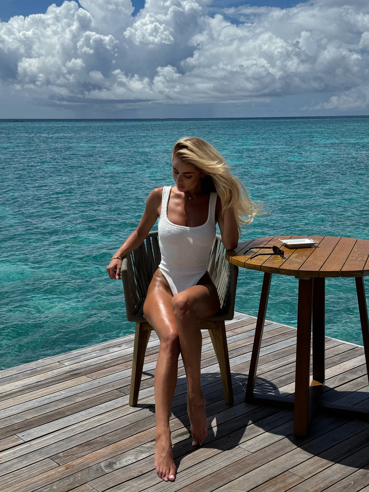 COCONUT Swimsuit in Ivory