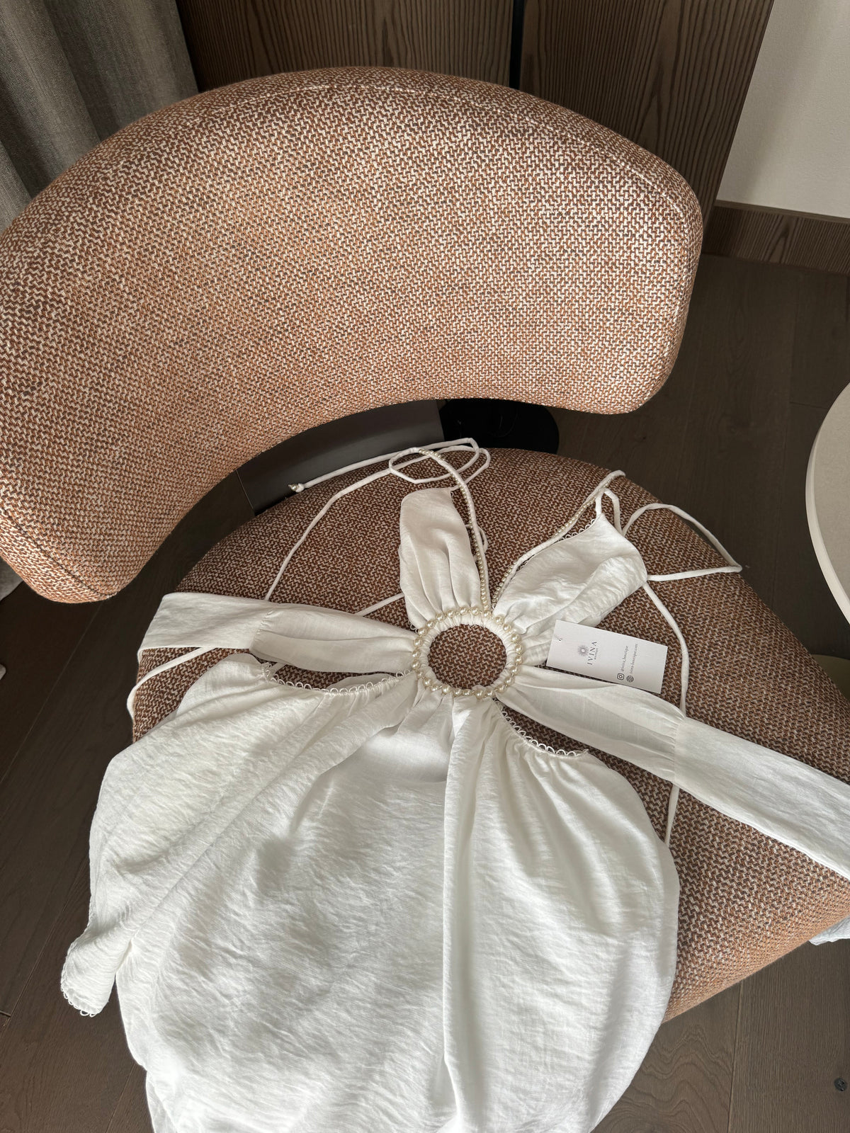 MACADAMIA Dress in Ivory