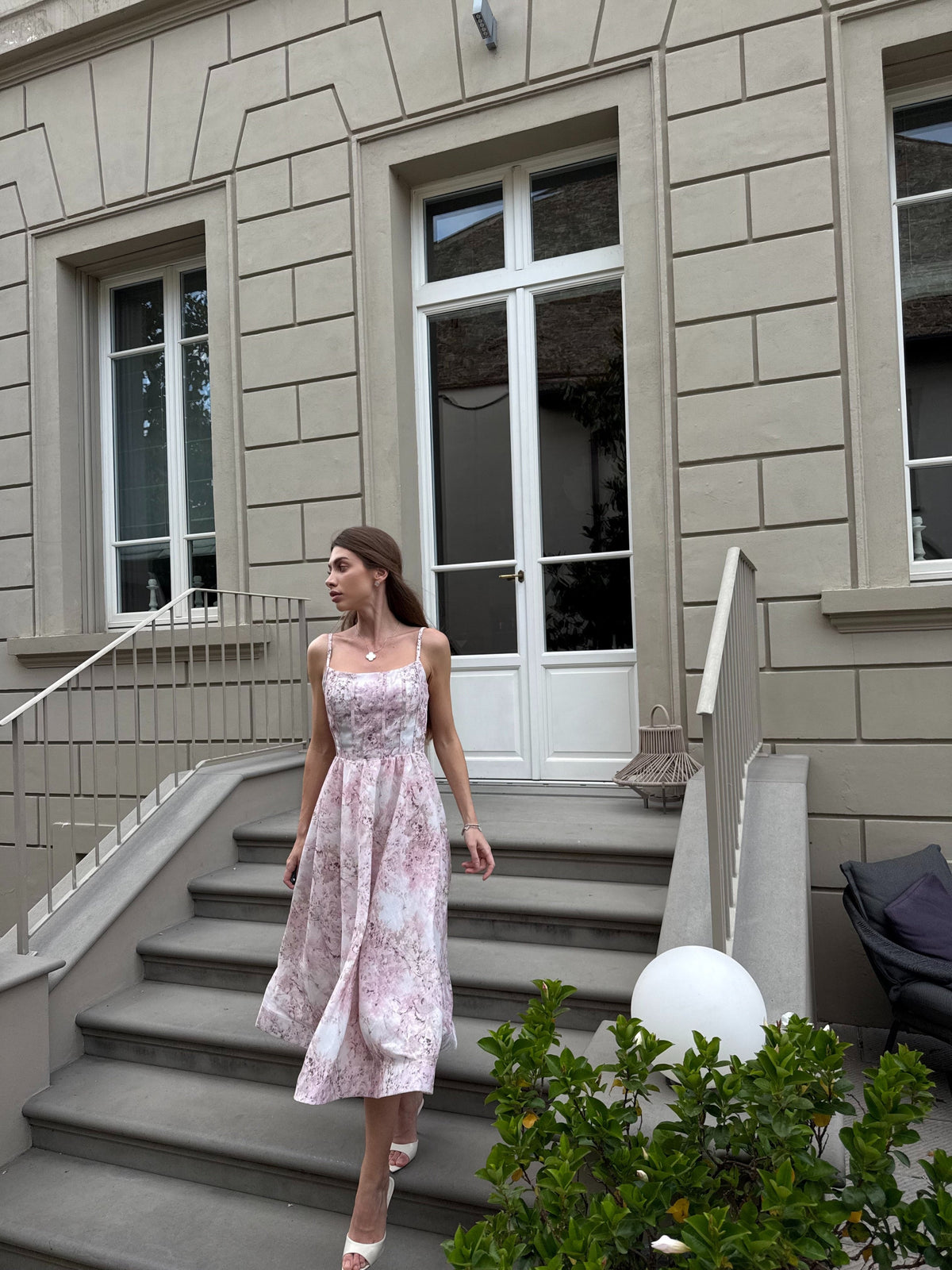 CELESTIA Dress in Powder