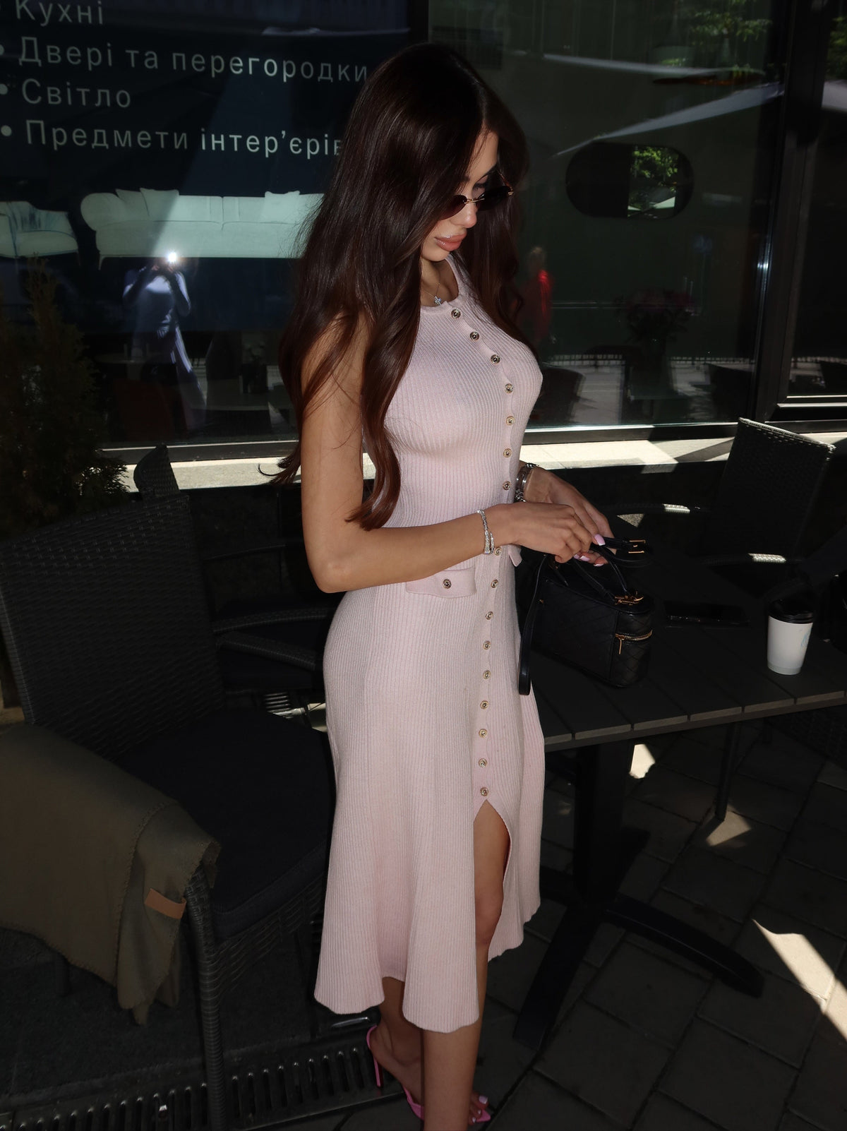 KATRIN Dress in Powder