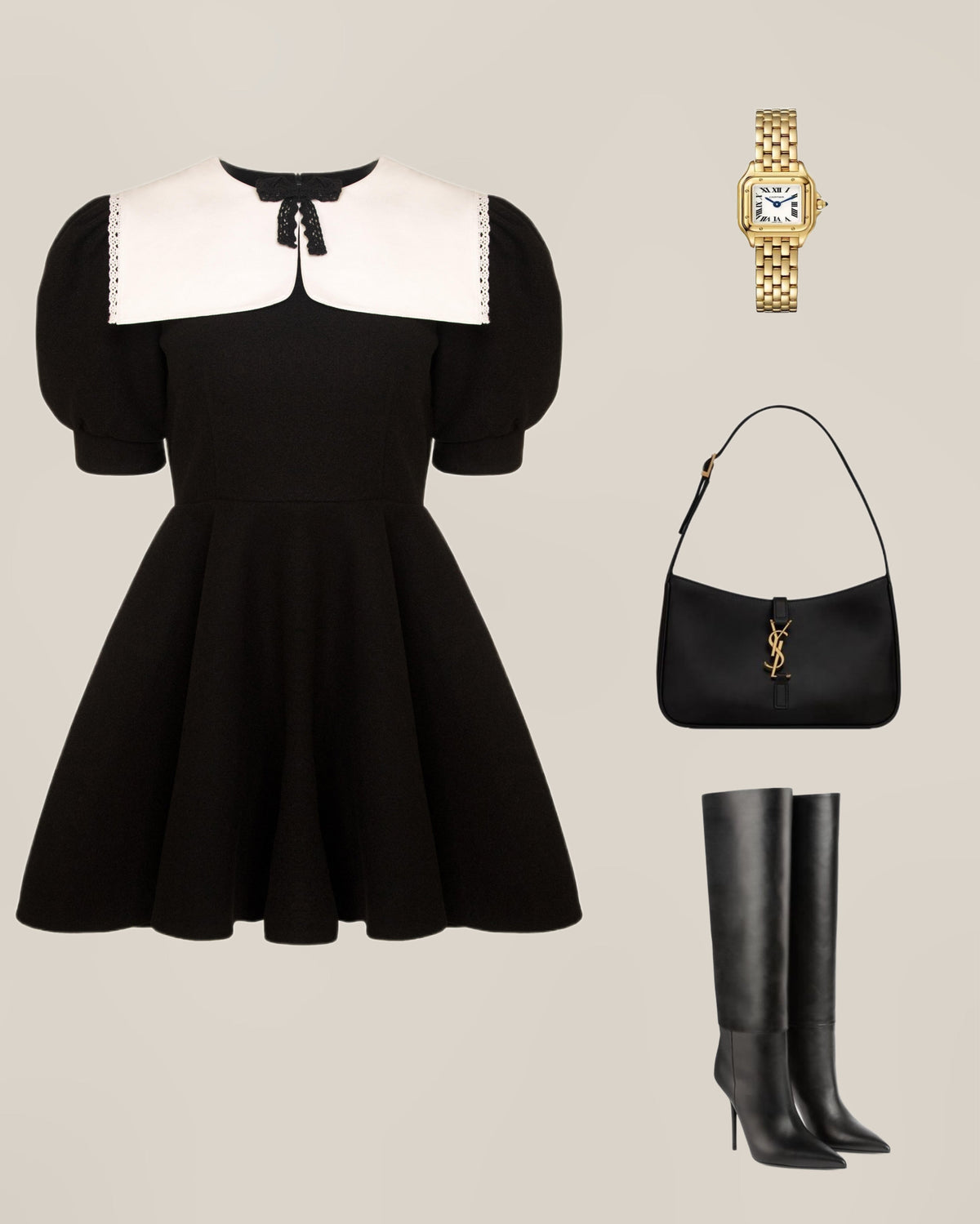 MERCI Dress in Black