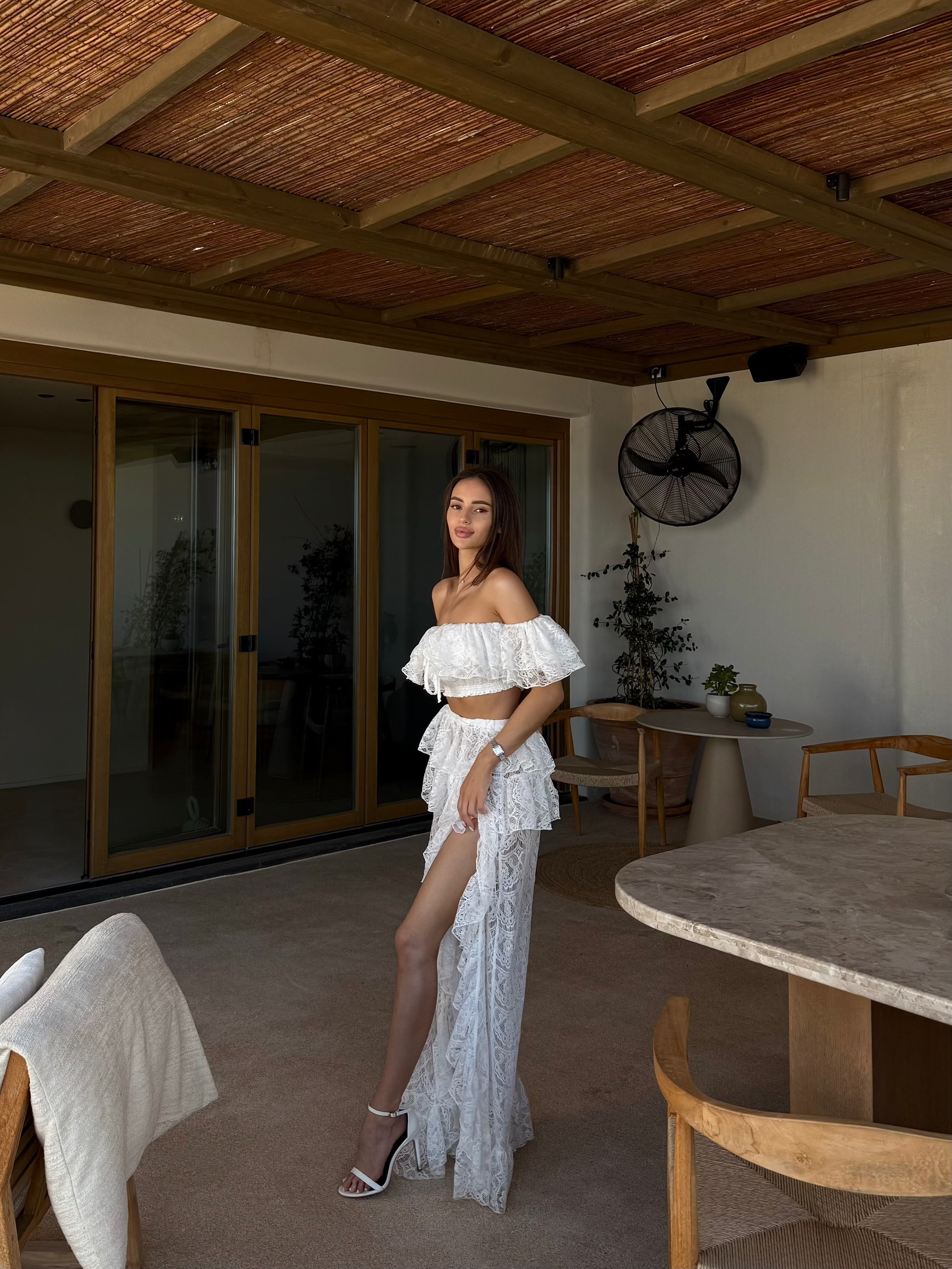 Комплект SUZANNA молочний