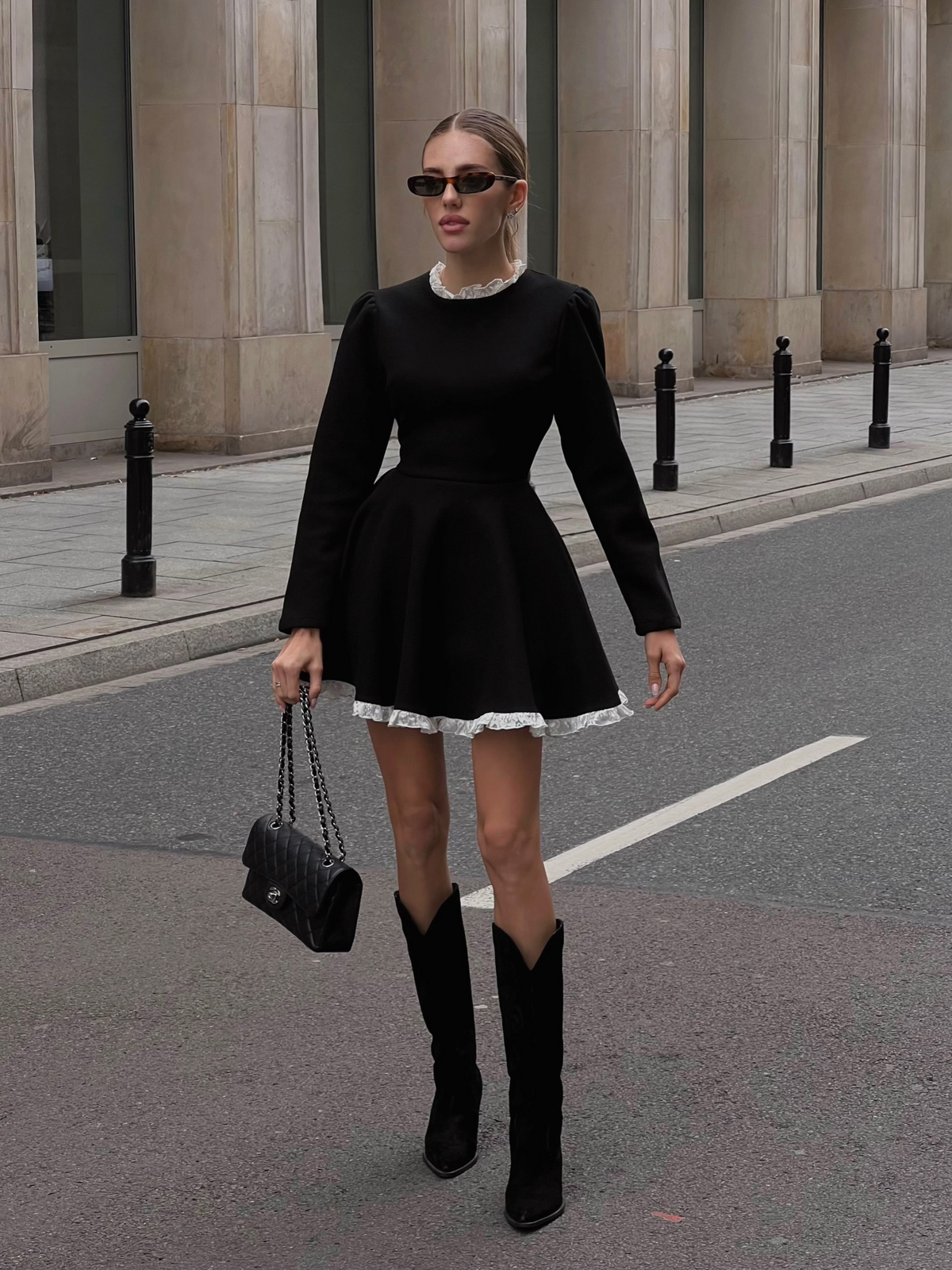 CHRISTINA Dress in Black