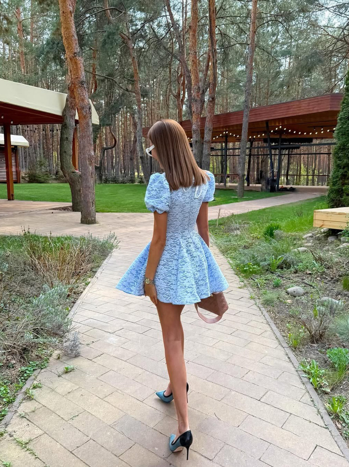 BRIDGERTON Dress in Blue