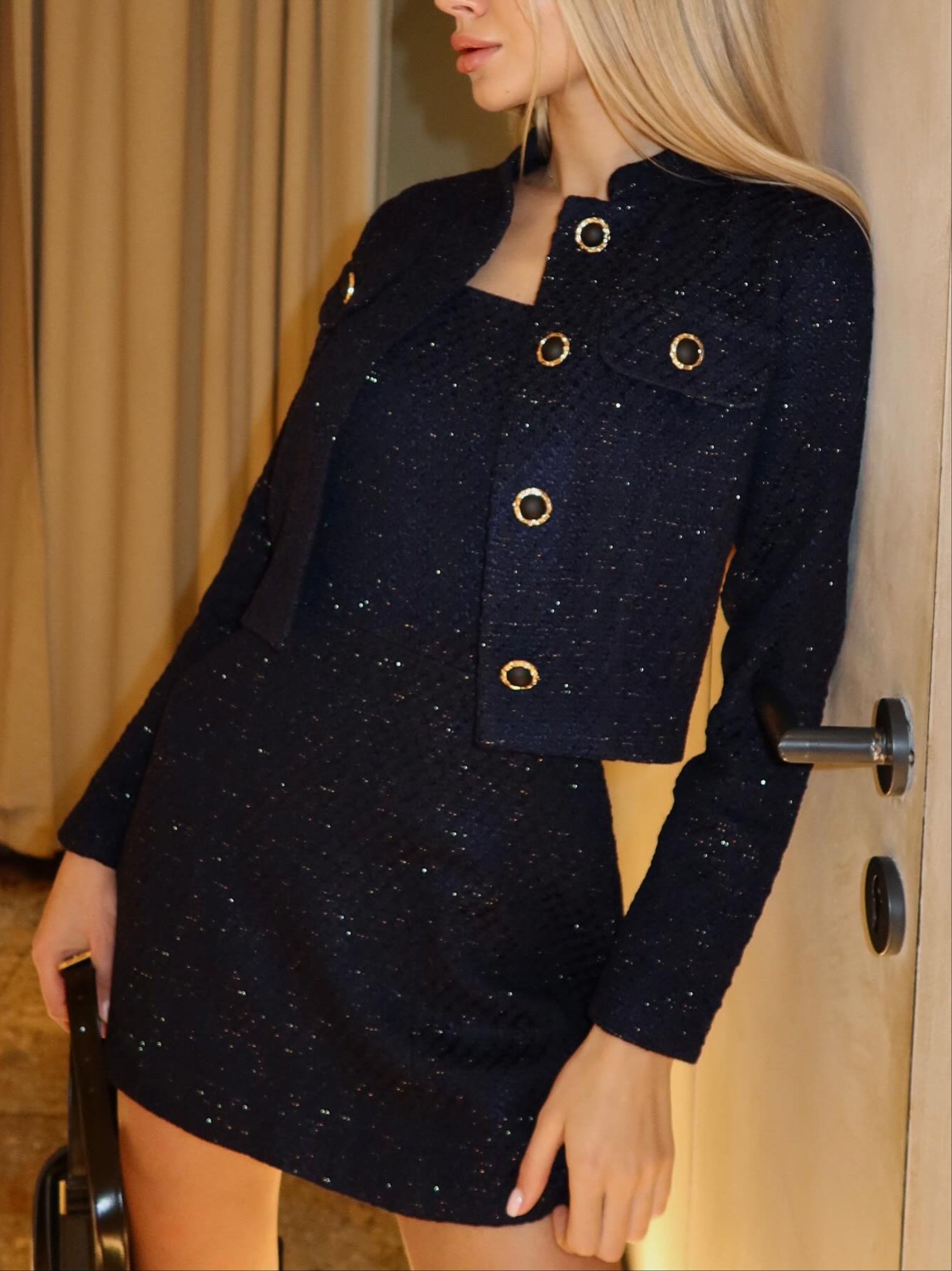 Жакет KENNEDY темно-синій