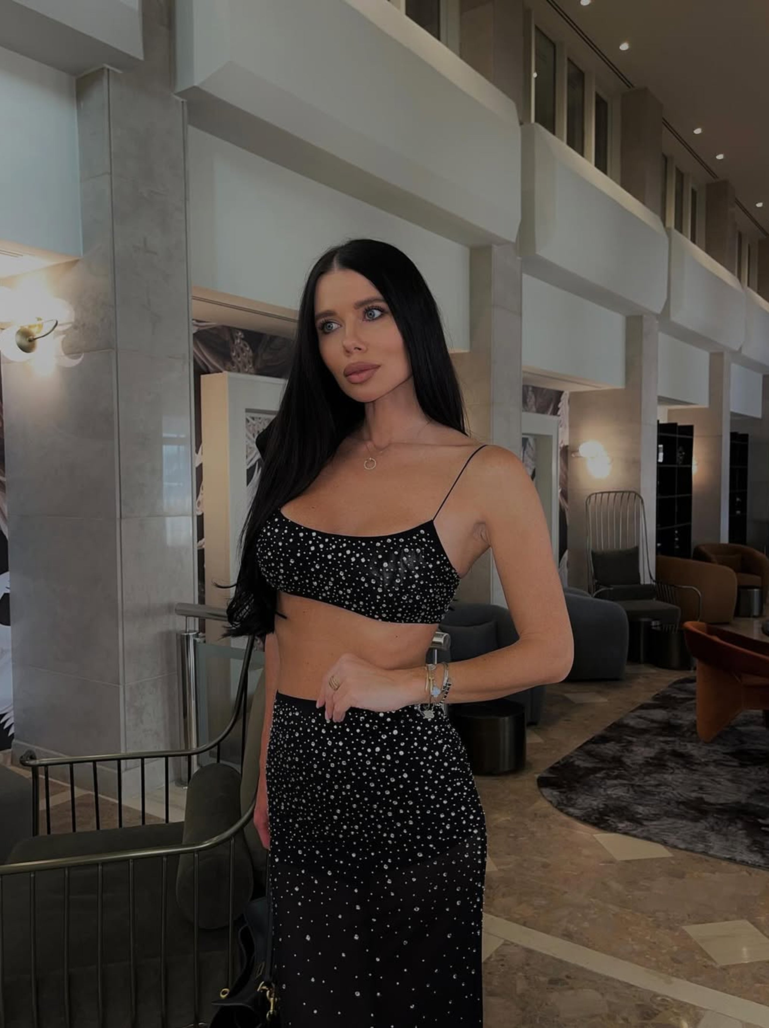 Комплект CRYSTAL чорний