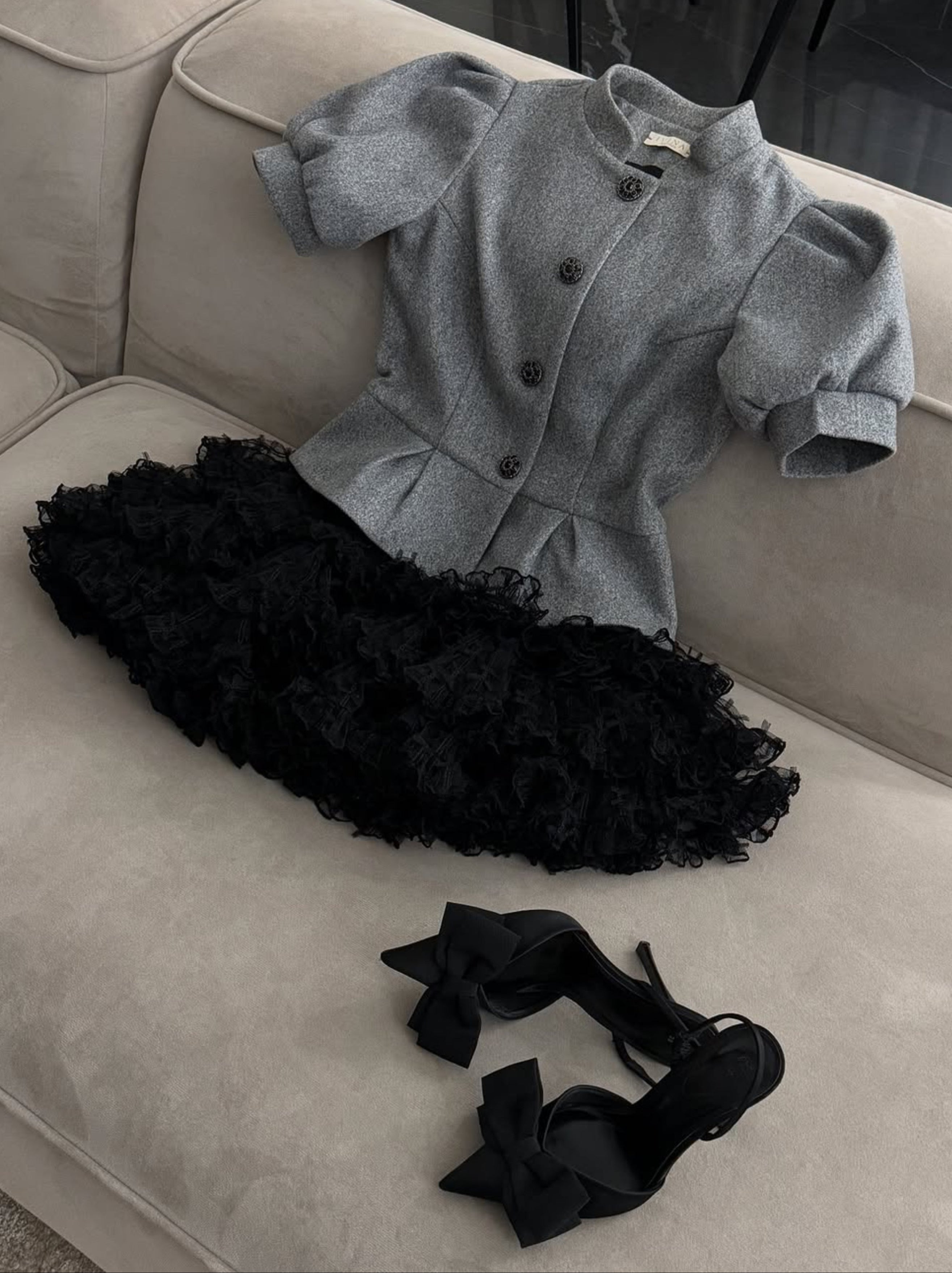 Комплект YUKI сіро-чорний