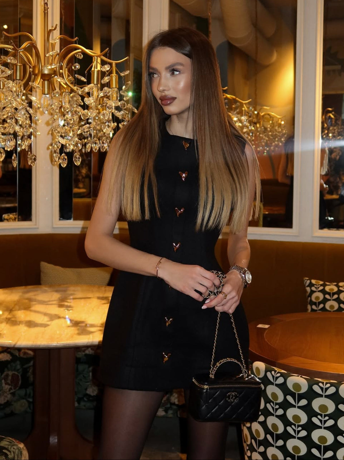 ROCHETTE Dress in Black