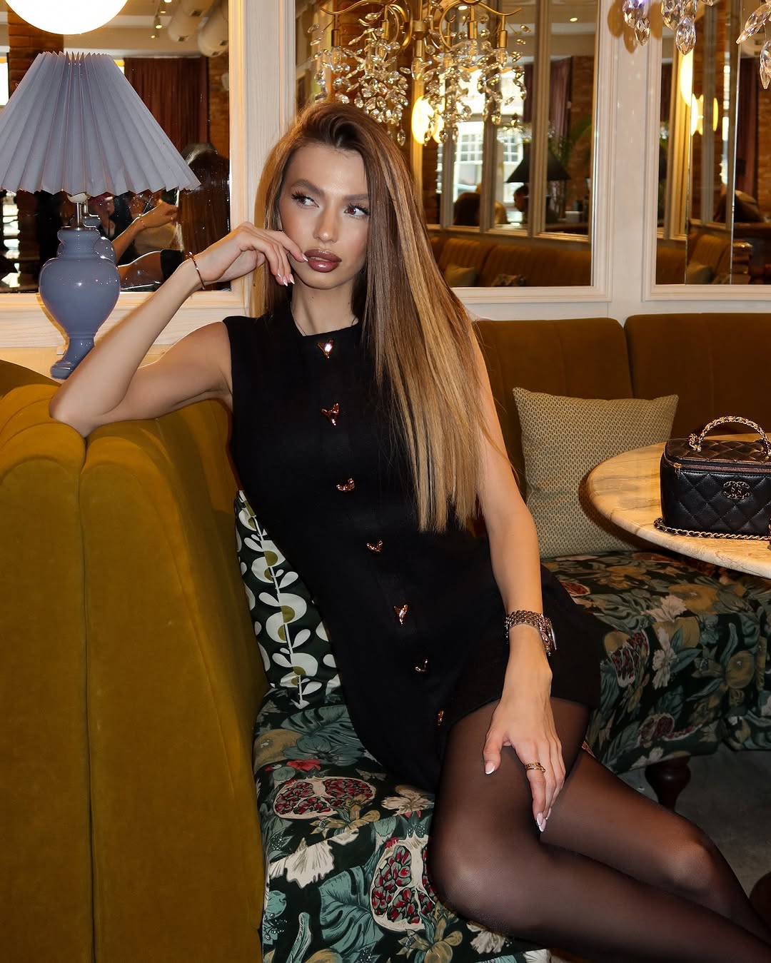 ROCHETTE Dress in Black