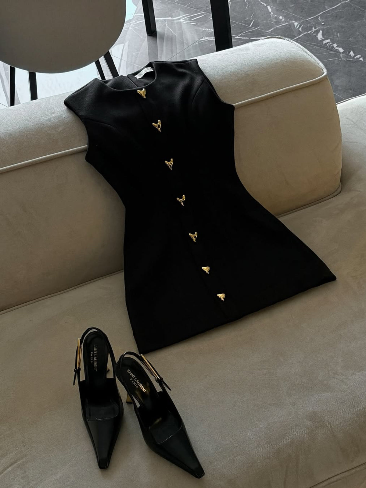 ROCHETTE Dress in Black