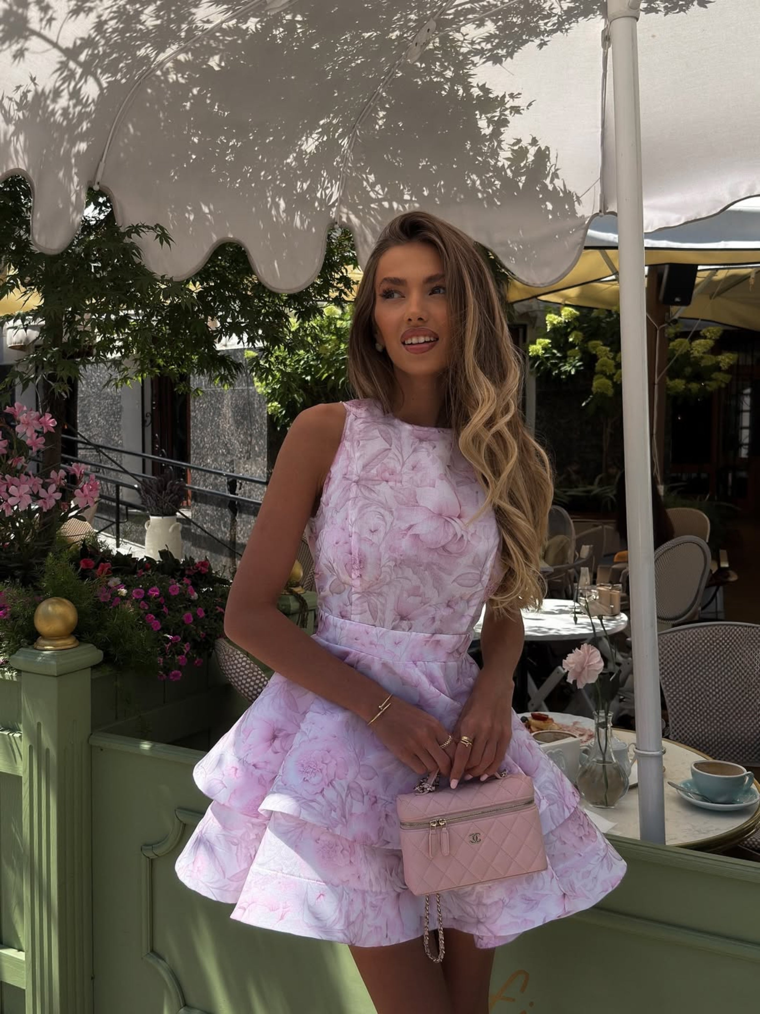 Сукня SAMIRA пудрова