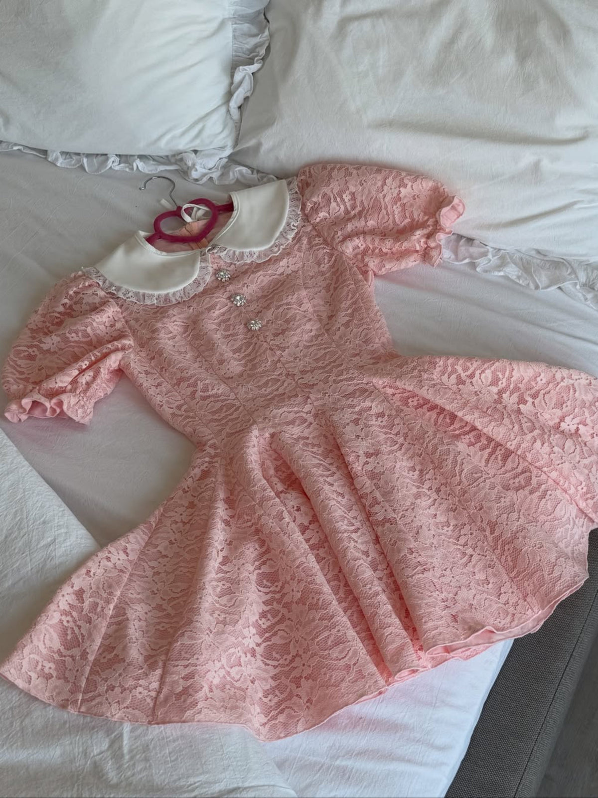 BRIDGERTON Dress in Peach