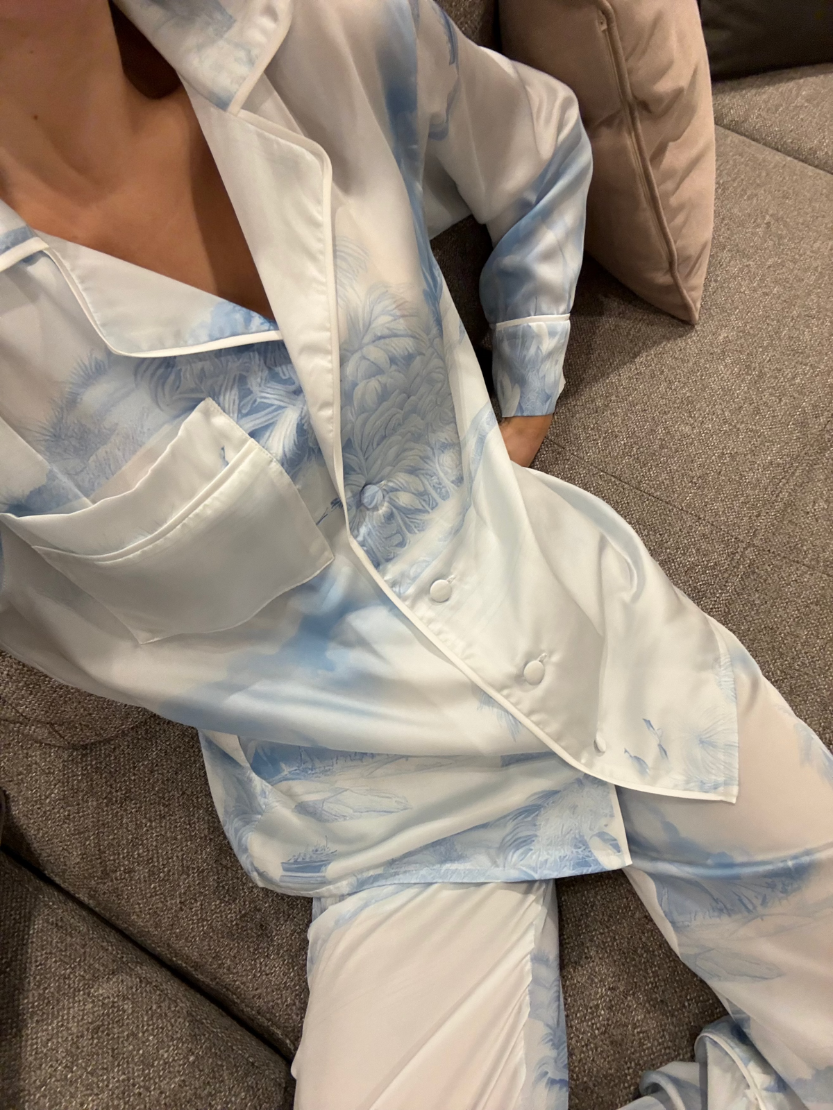 ORIANA Set in Blue