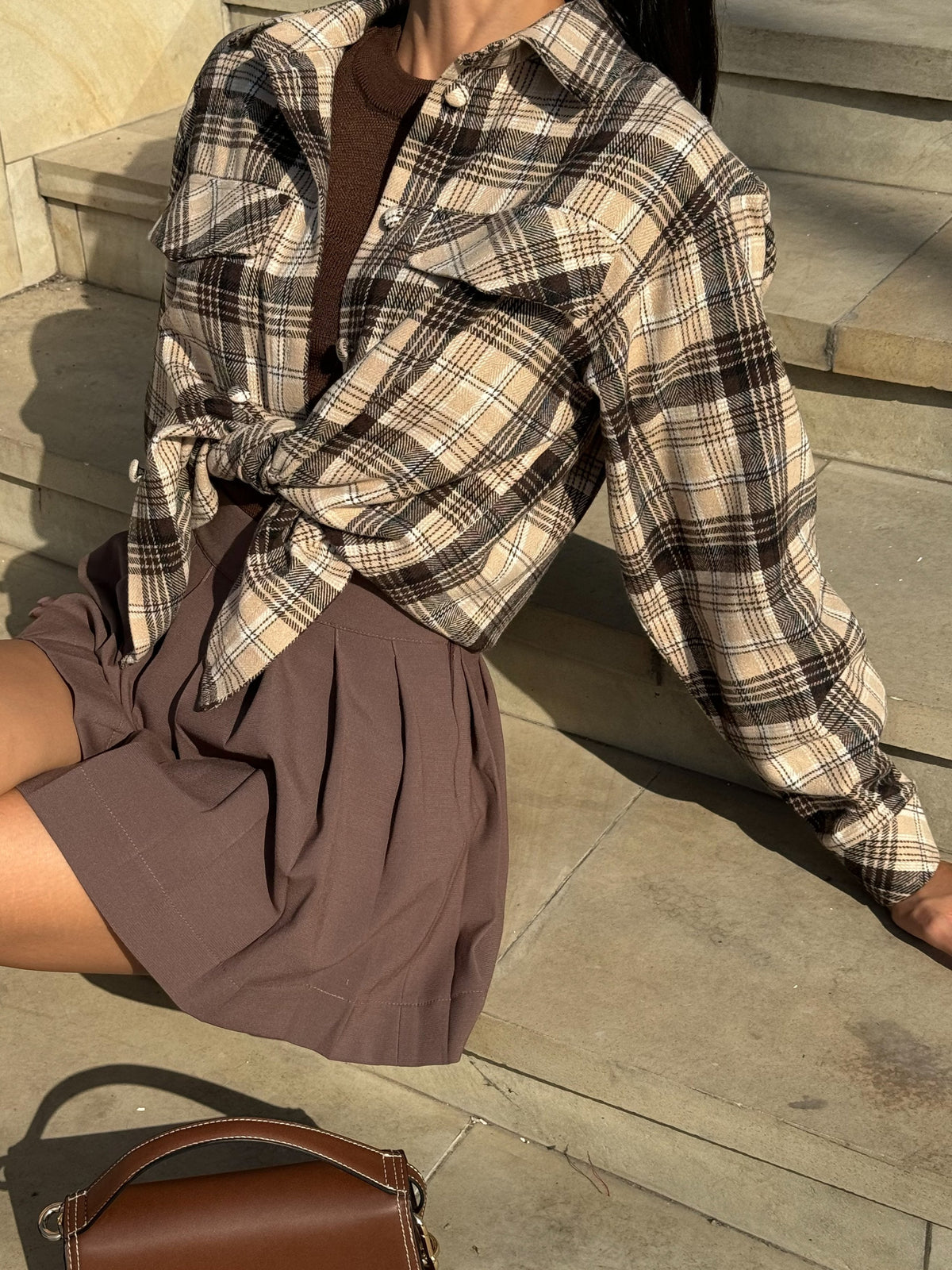 NOEL Skirt in Chocolate