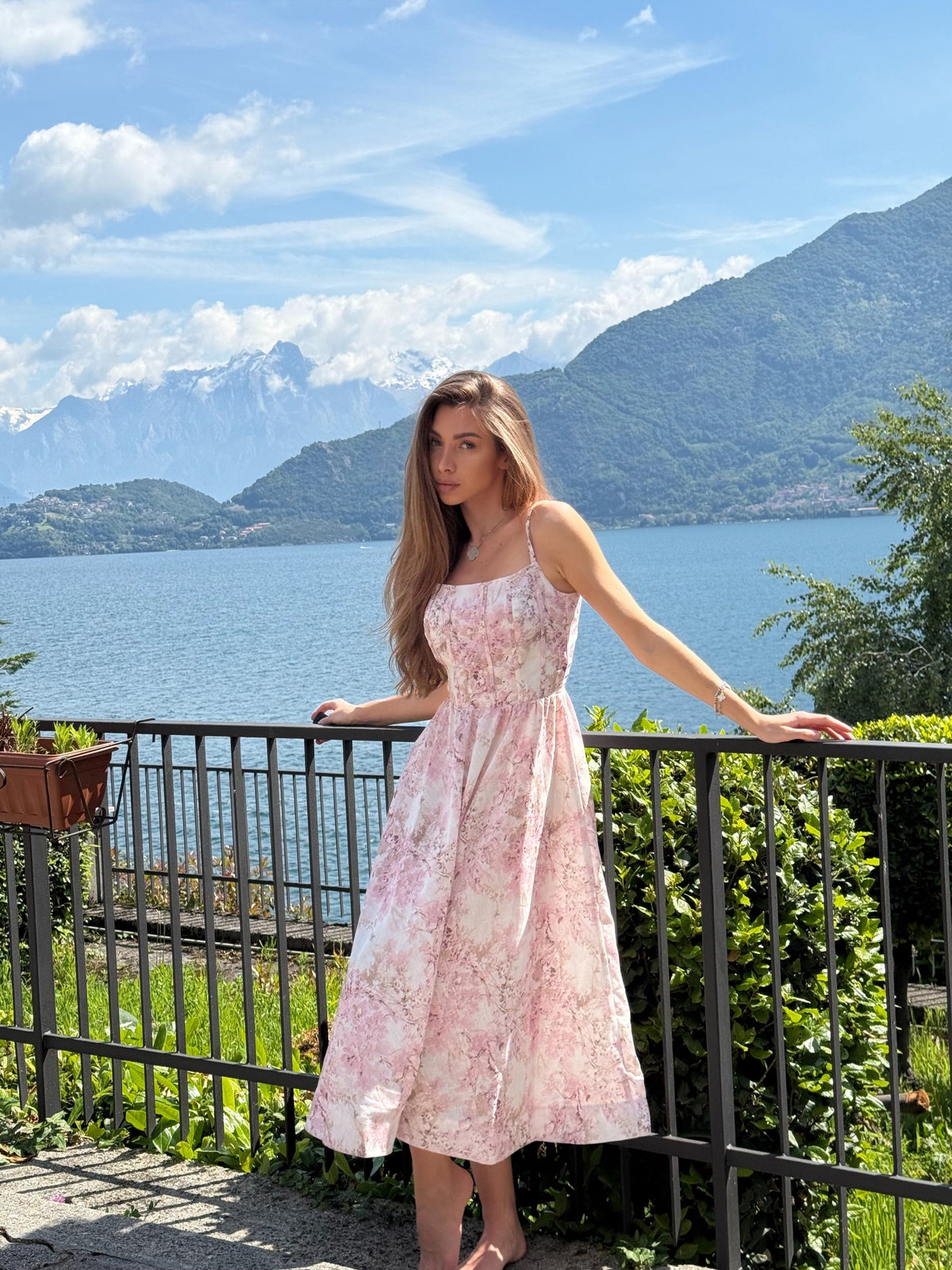 CELESTIA Dress in Powder