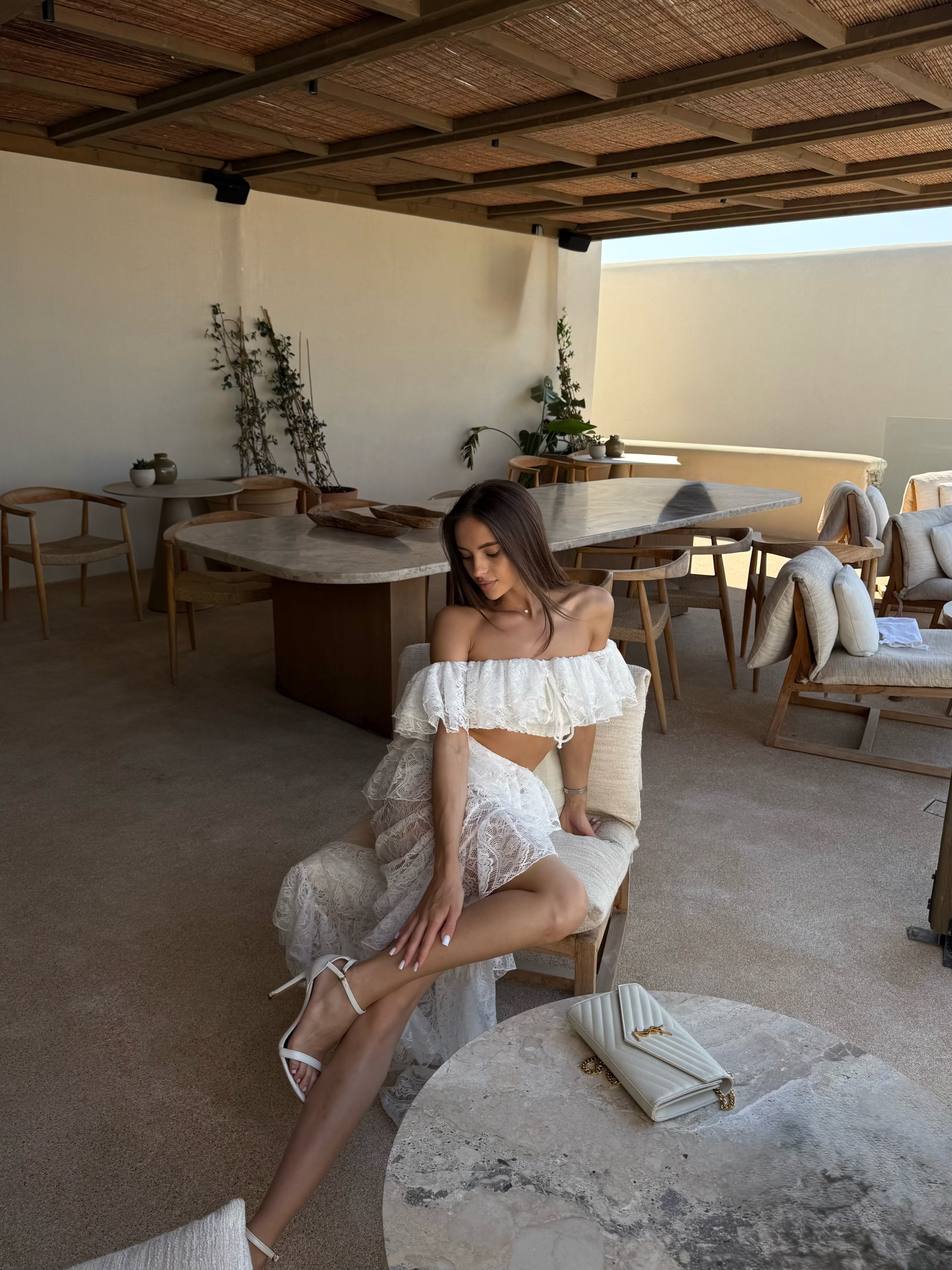 Комплект SUZANNA молочний