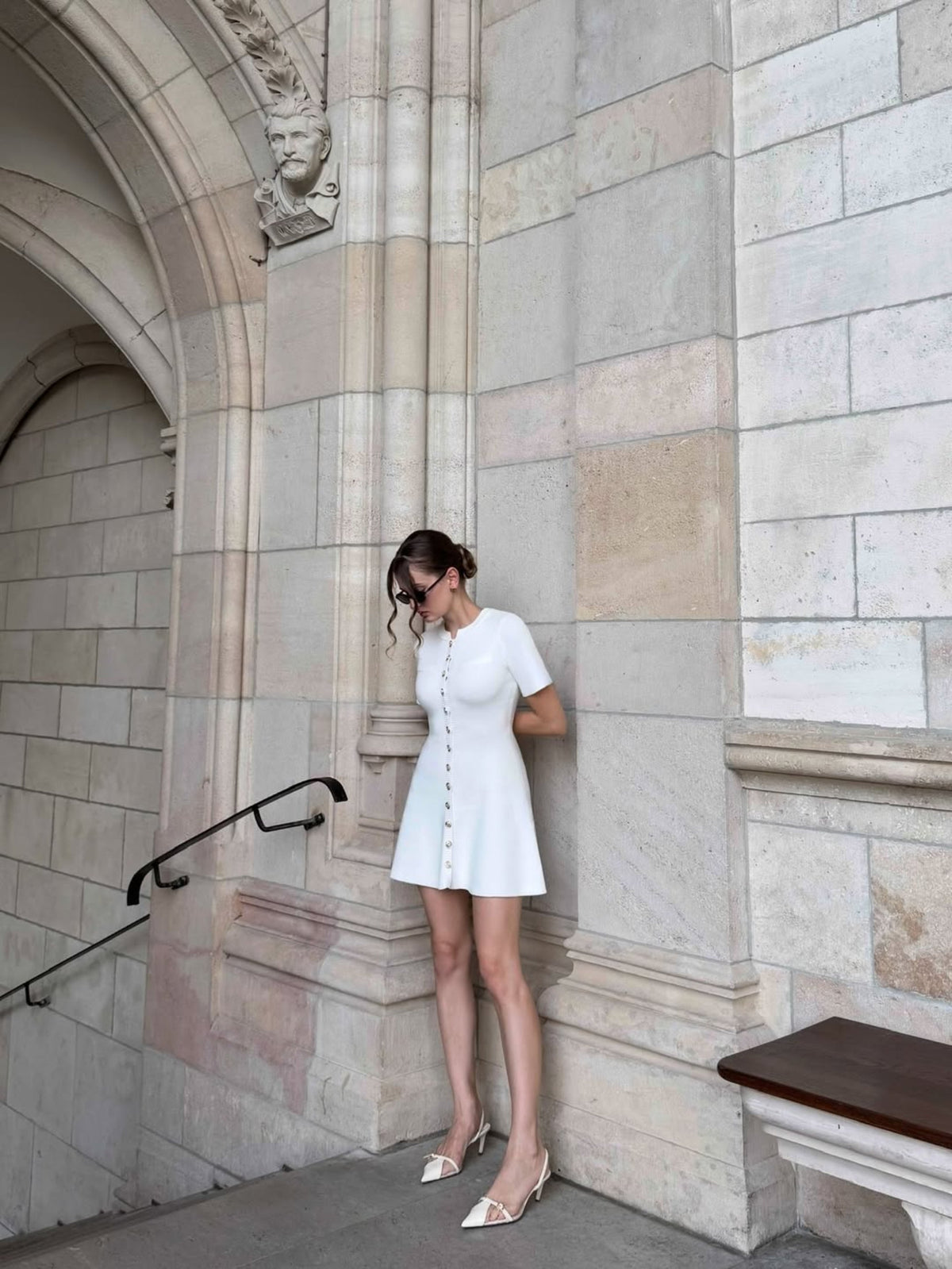 CHLOE Dress in Ivory
