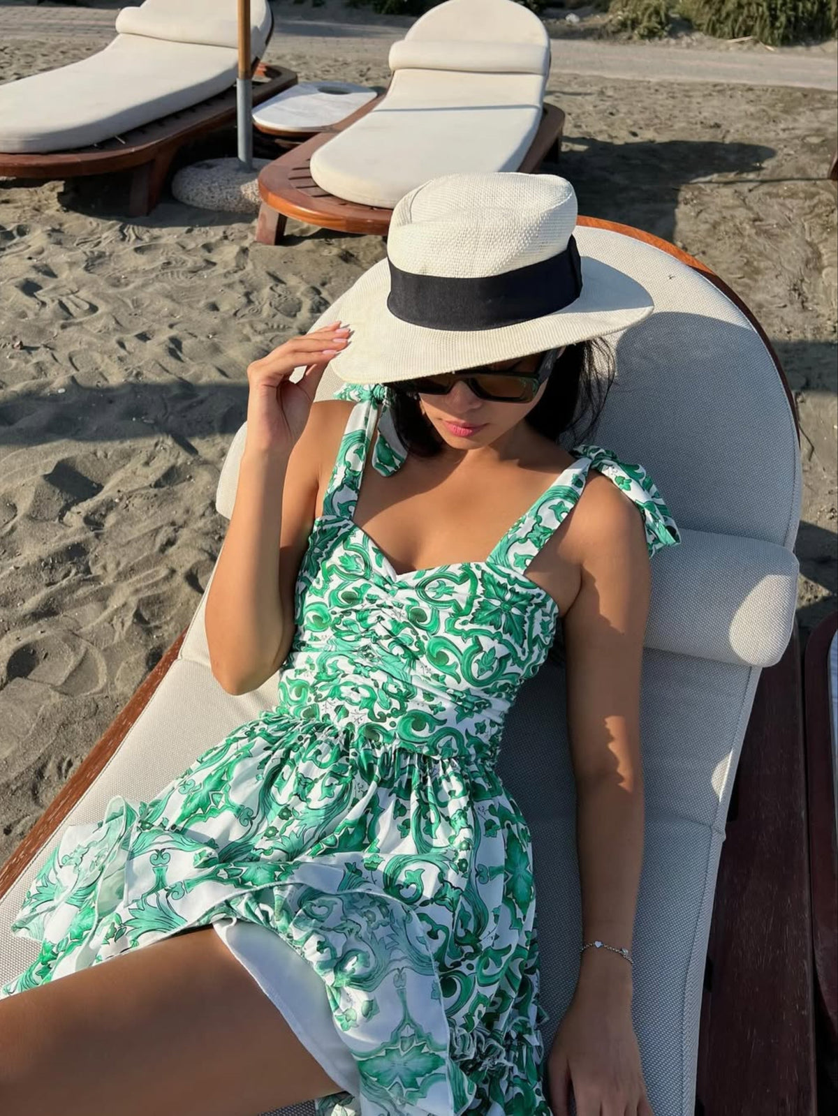 LUCIA Dress in Green