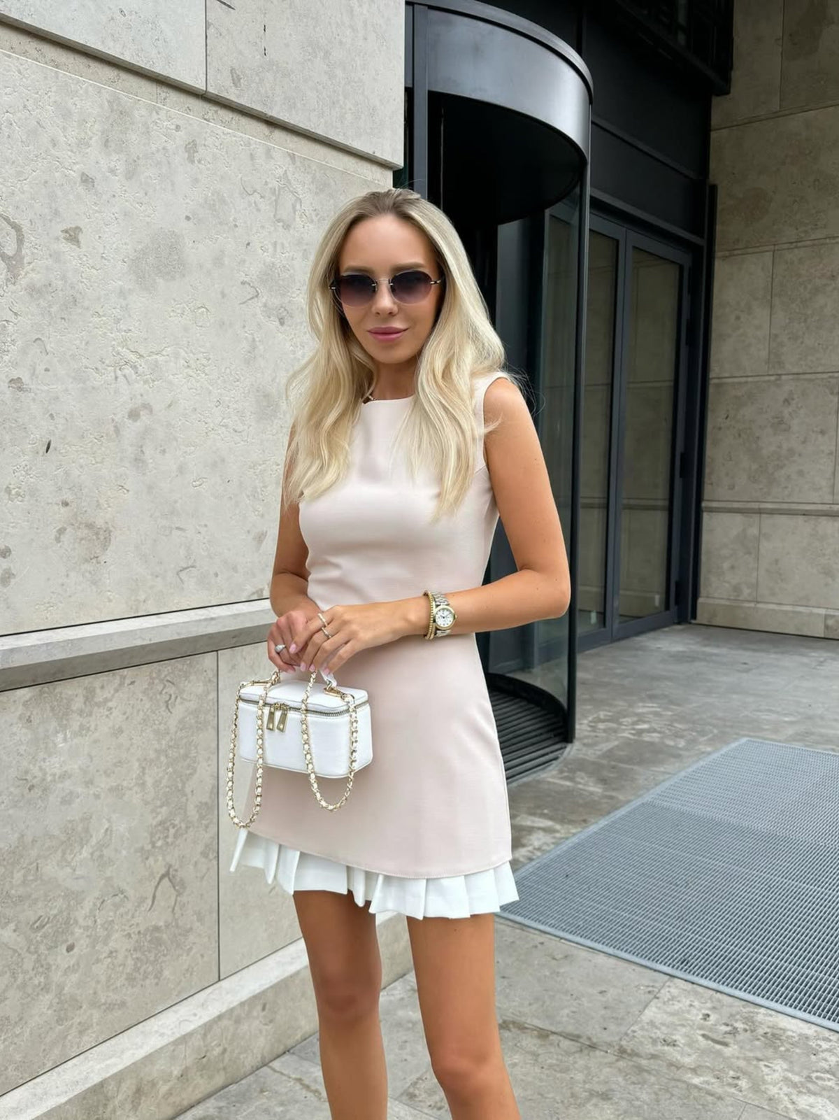 ANASTASIA Dress in Beige