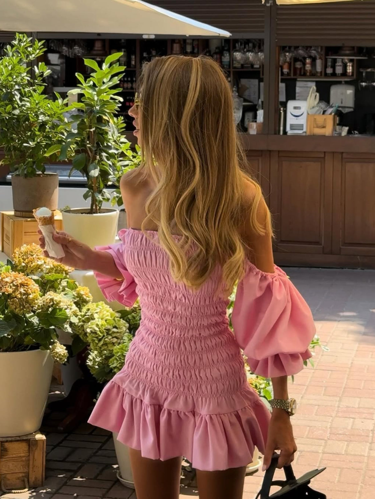 LIME Dress in Pink