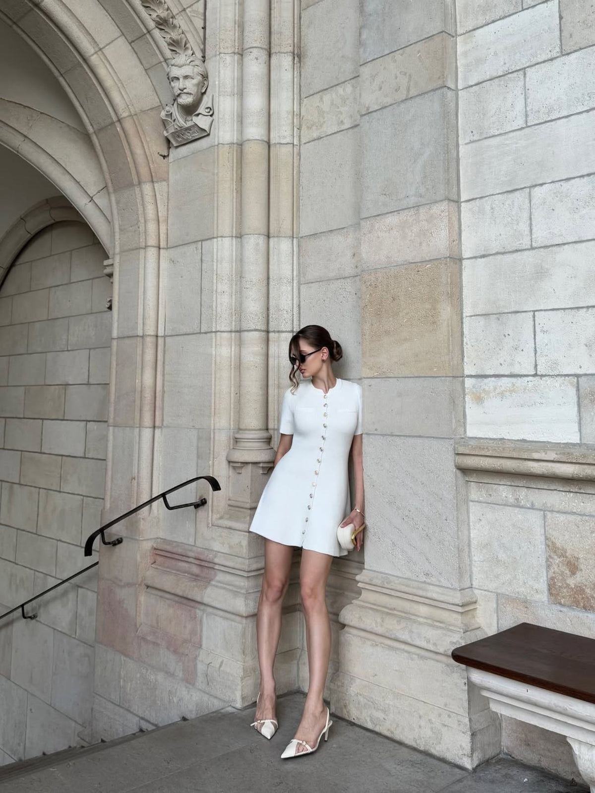 CHLOE Dress in Ivory