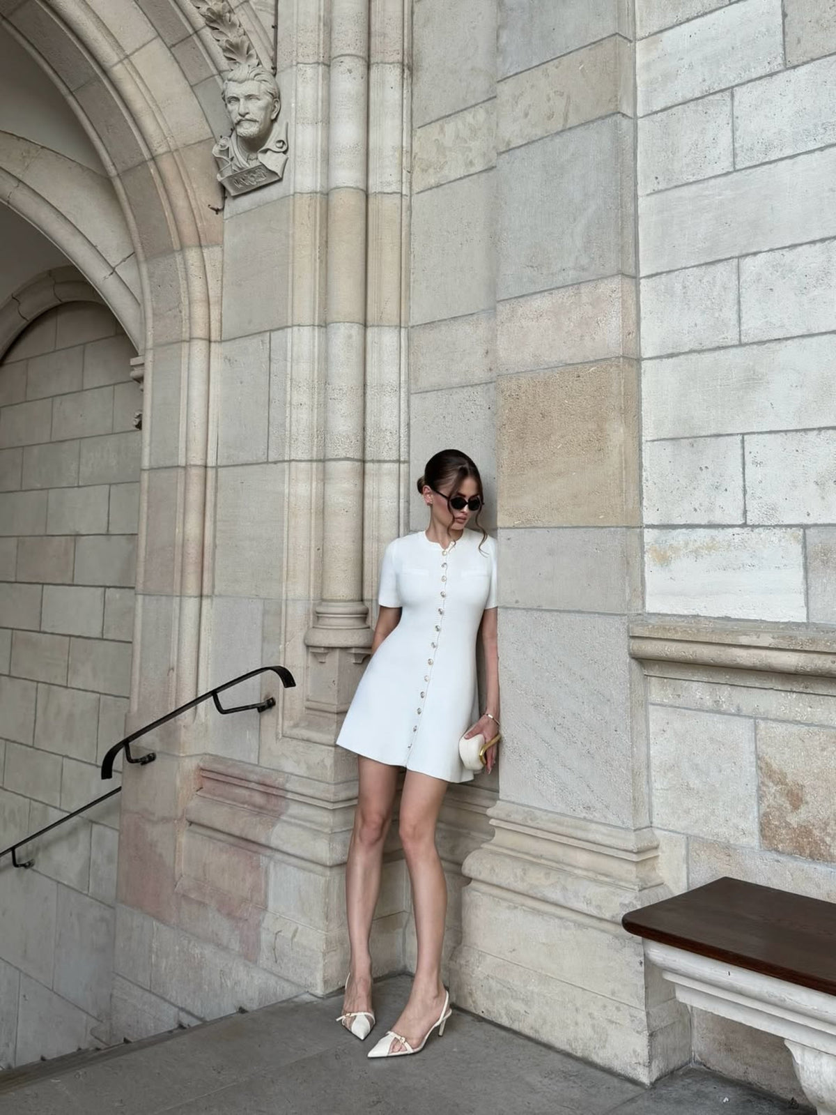 CHLOE Dress in Ivory