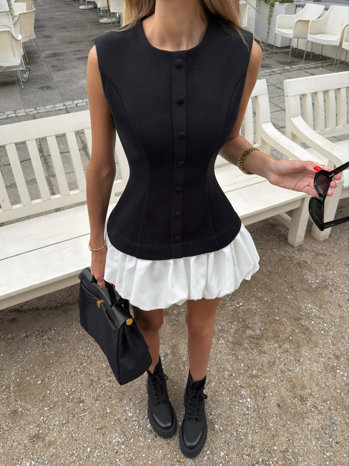DAFNA Dress in Black